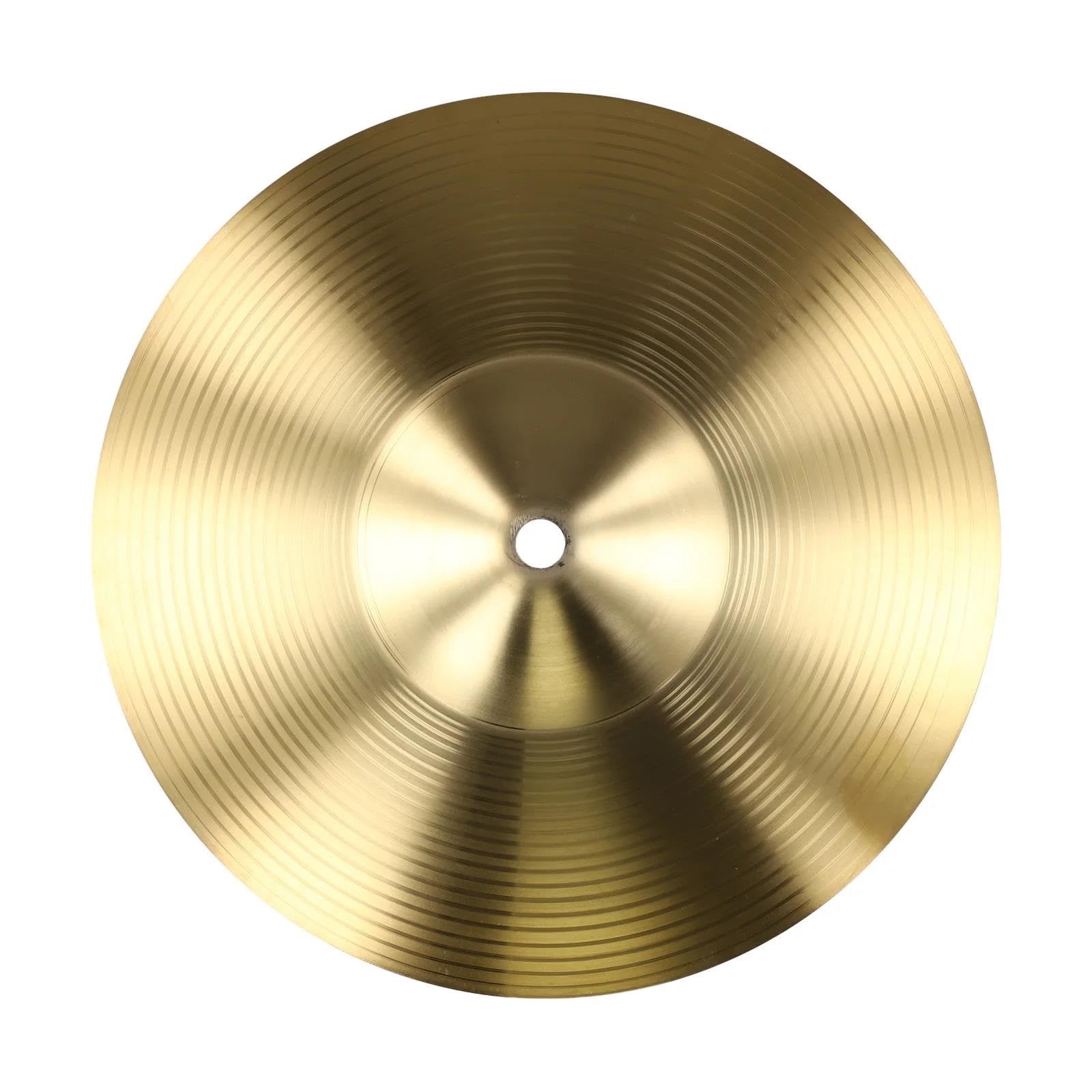 Set di piatti per batteria Piatti Hi-Hat Pratici Piatti In Ottone Piatti Piatti 1 Pz 8/10/14/16 Pollici Suono Melodioso Vari Programmi Musicali(16inch)