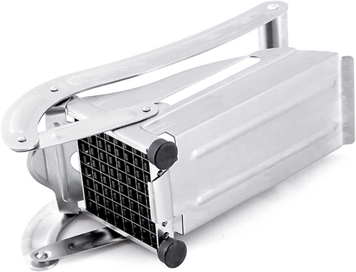 French Fry Cutter French Fries Cutting Potato Cutting Machine Manually Cutting Potato Slices Quick Slicer Potato Cutter (Color : Without Suction Cup)