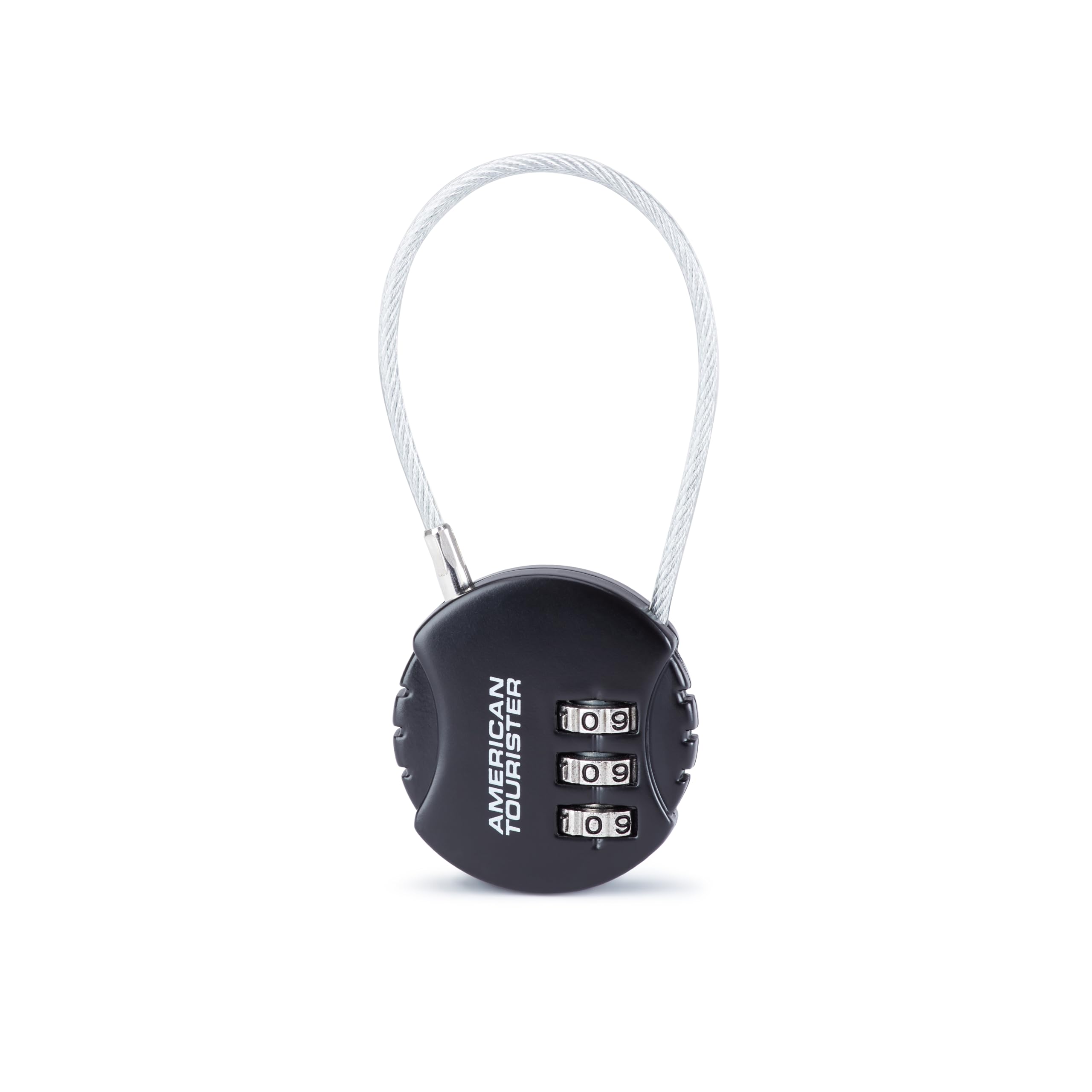 3-Dial Combination Cable Lock – Secure Your belongings with Confidence on The go, Durable, and Stylish Design in Sleek Black-image-21