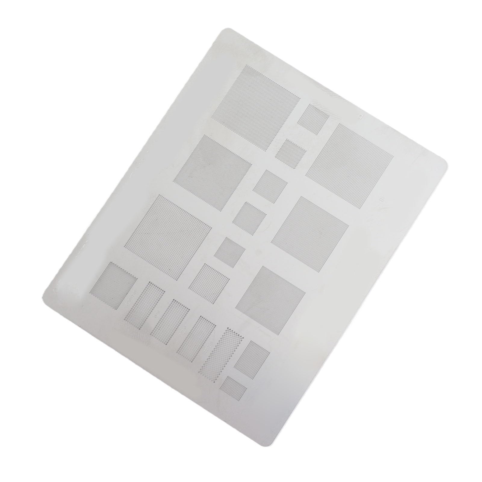 Stencil Universale BGA Reballing Stencil BGA Reballing Stencil Universale BGA Reballing BGA Rework Net Stencil Template 0.3mm 0.35mm 0.4mm 0.5mm