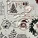 Eikione 70 Inch Round Merry Christmas Tablecloth, Truck Christmas Tree Tablecloth, Stain Resistant Dining Table Cover for Holiday Decor