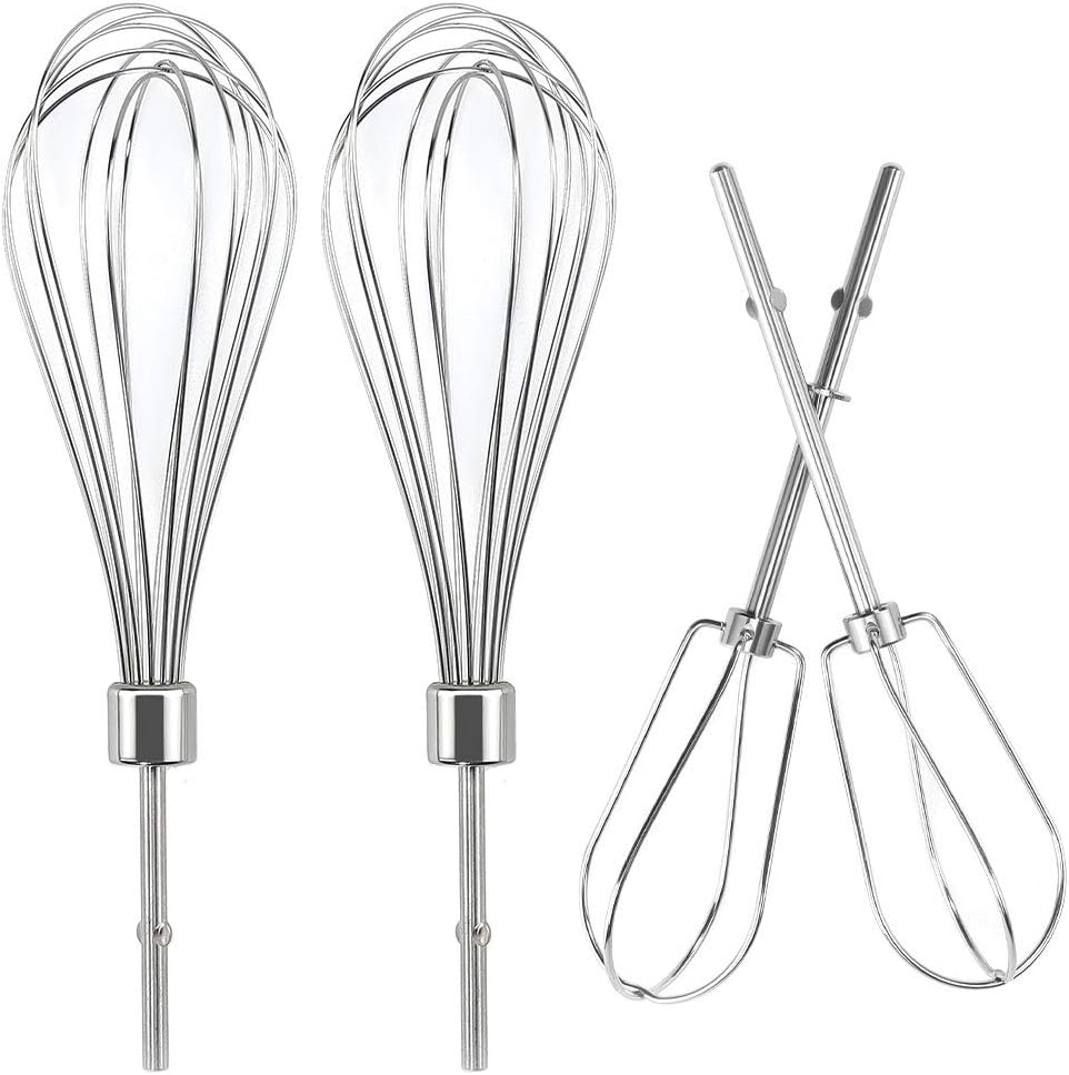 W10490648 Beaters Attachments KHMPW Hand Mixer Whisk Attachments Replace Kitchen Maxer for KHM512BM KHMPW KHM2B by Cenipar