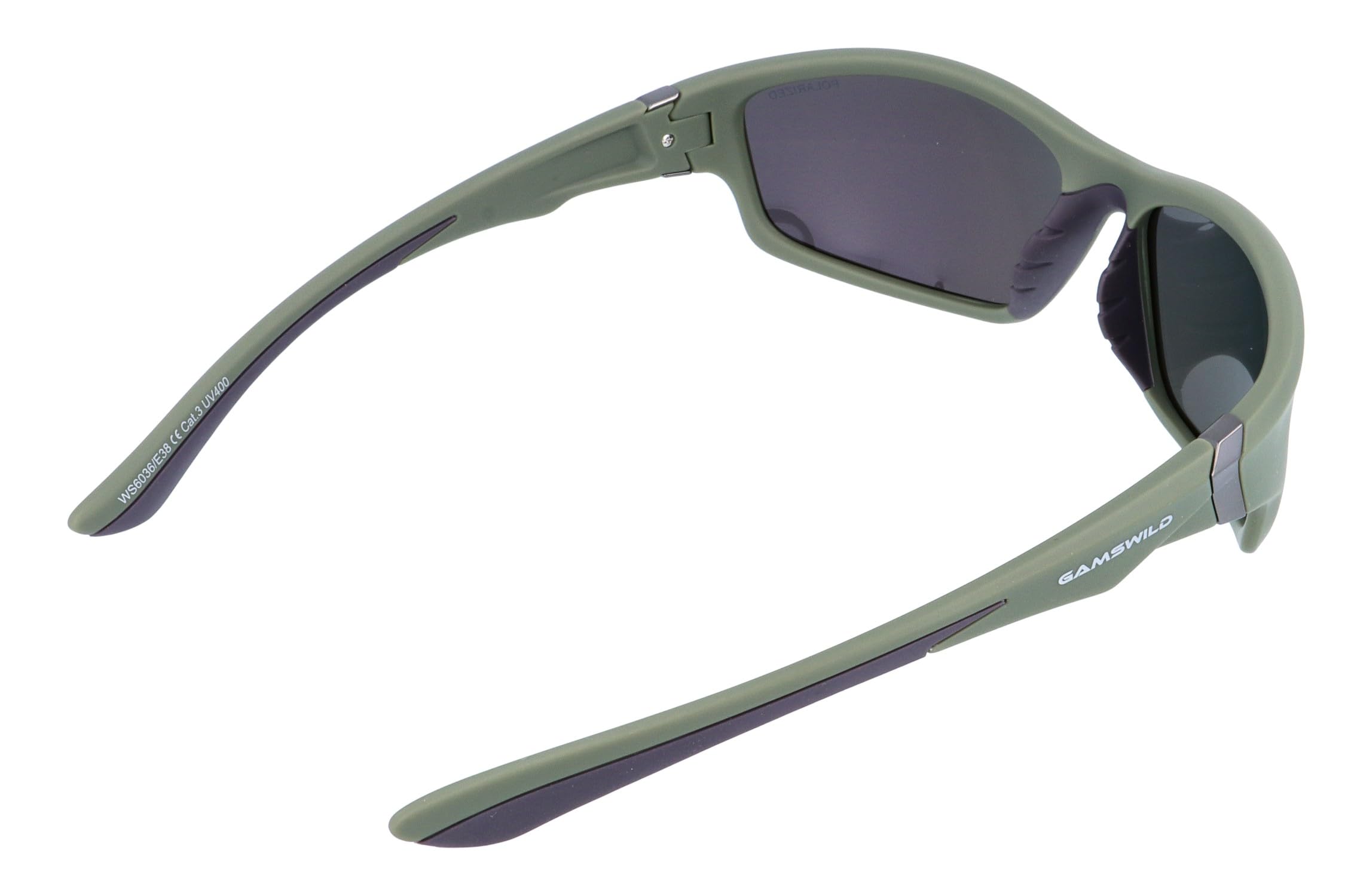Gamswild WS6036 - Occhiali da sole sportivi, da donna, unisex, colore blu, viola, verde