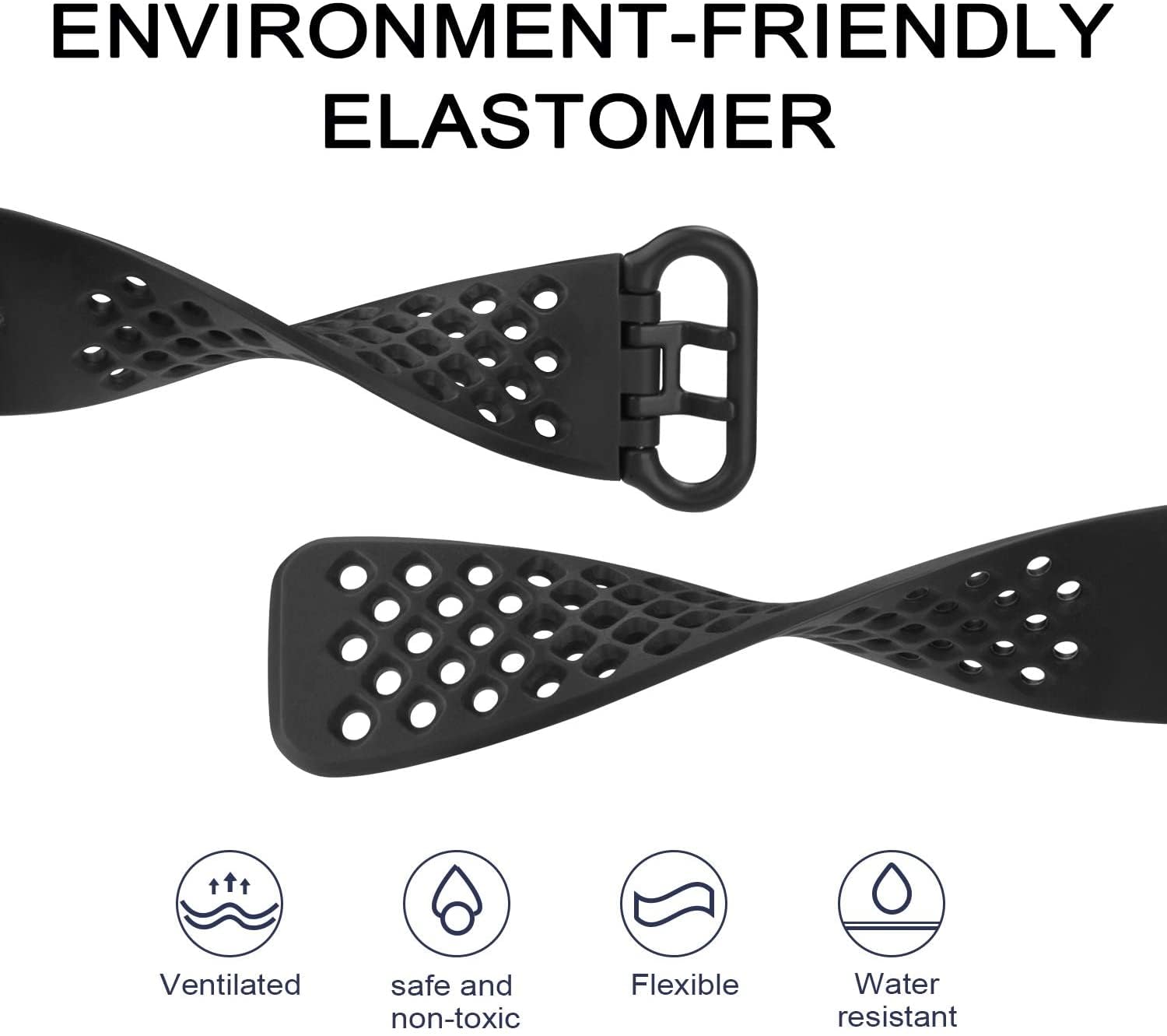 Panda Bobo for Fitbit Charge 3 / Fitbit Charge 4 Strap - Image 3