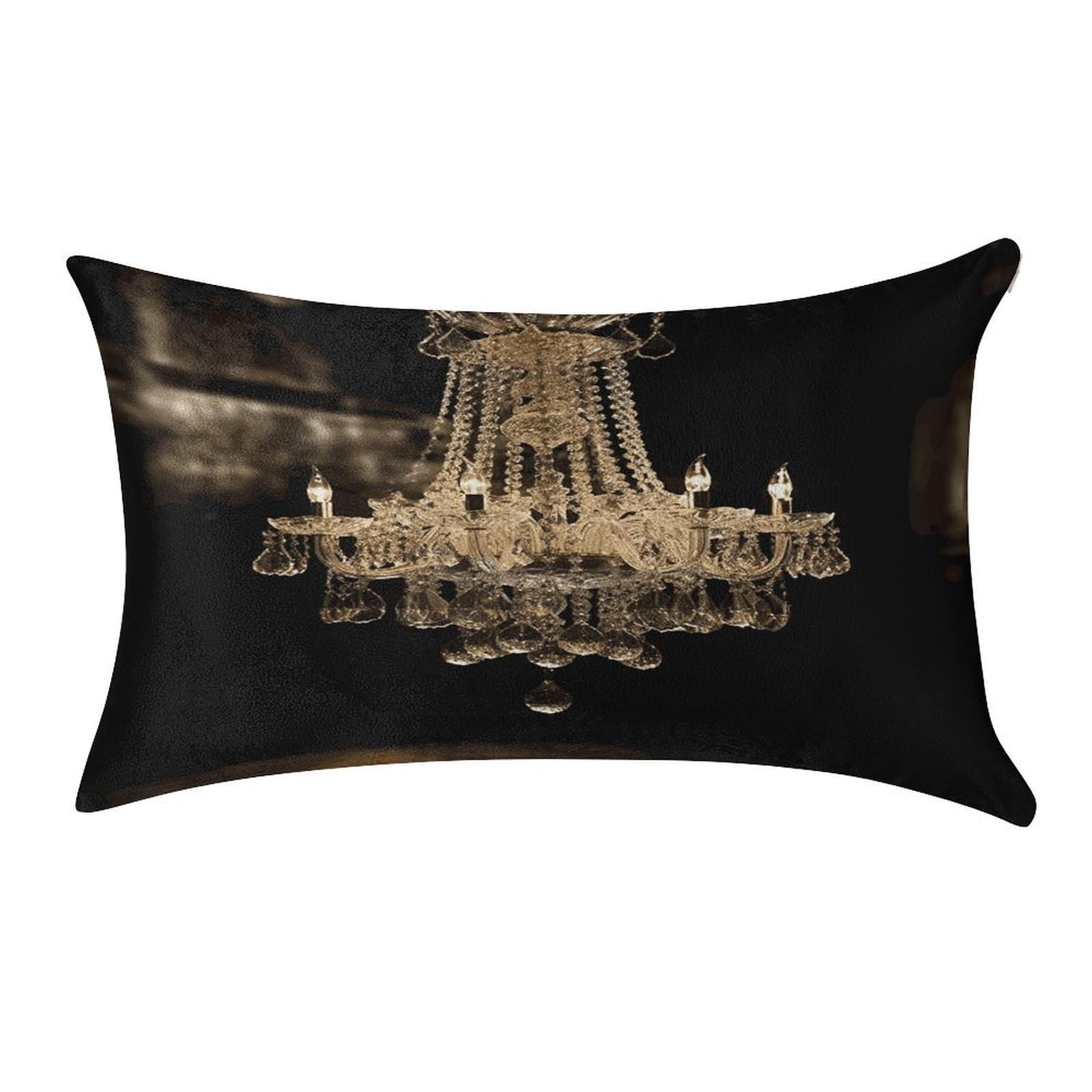 Fekiloot Style Gorgeous Crystal Chandelier Pillow Covers Home Decor Pillow Cases