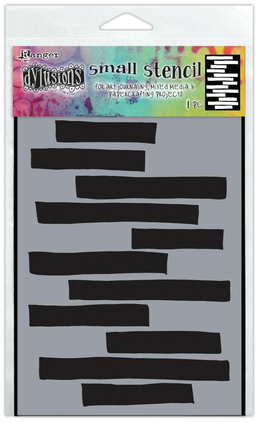 Dyan Reaveley's Dylusions Stencils 5"X8"-Write Now