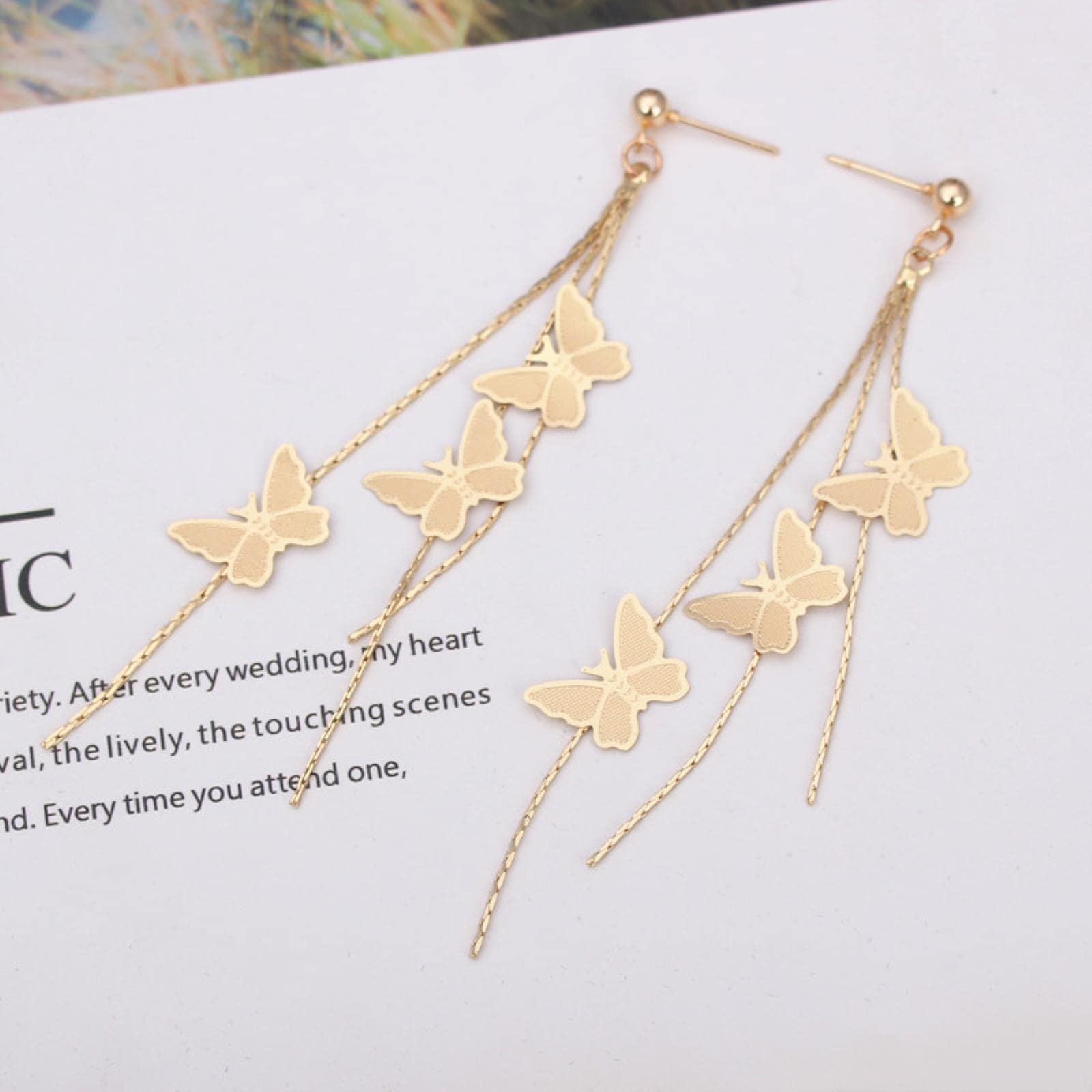 orecchini con farfalle - Gioielli - Orecchini - di fashionladystyle