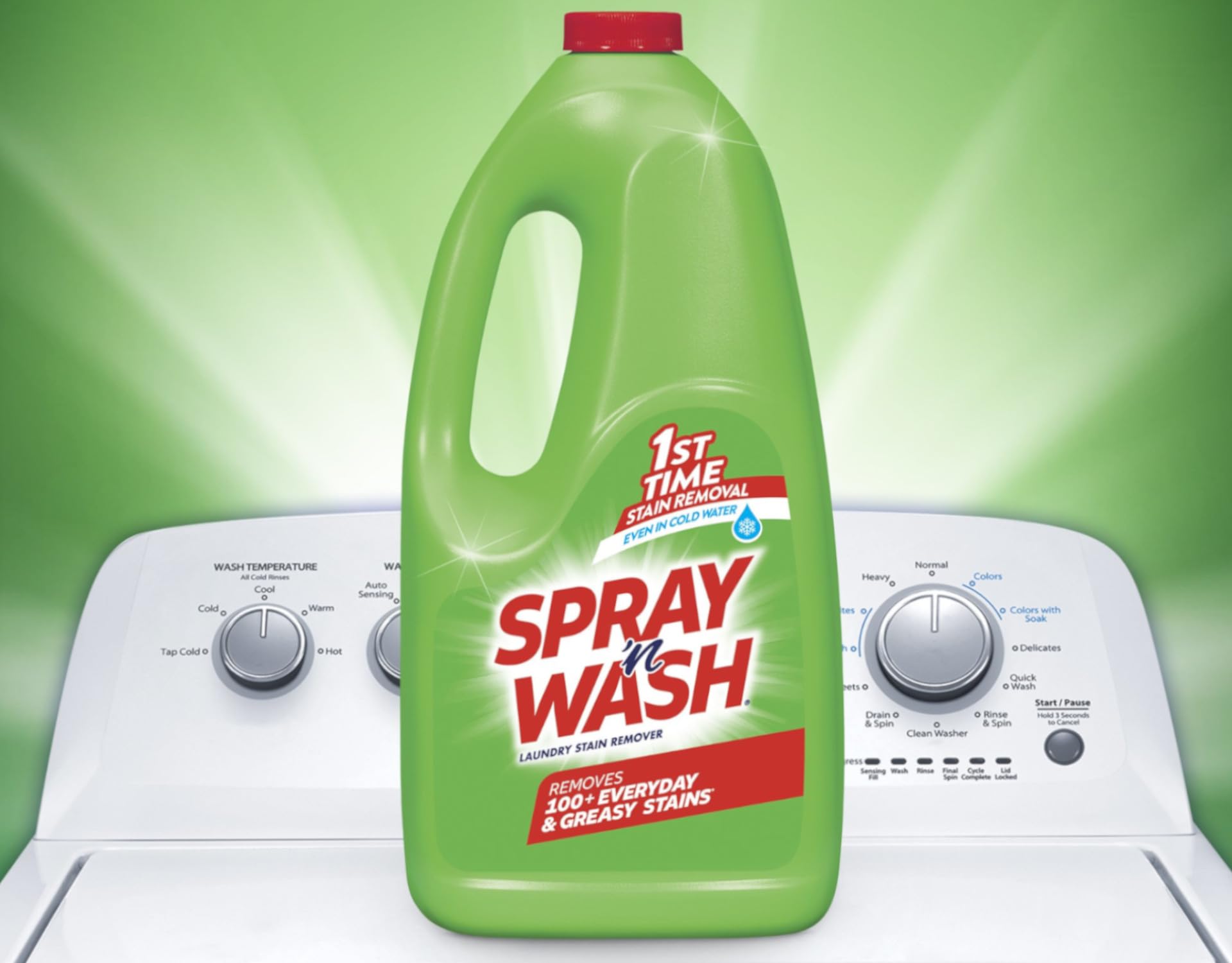 Spray N'Wash Pretreat Laundry Stain Remover Bottles, Spray And Wash