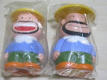 Amazon.co.jp: カールおじさん MeijiNitto 貯金箱2個 キー