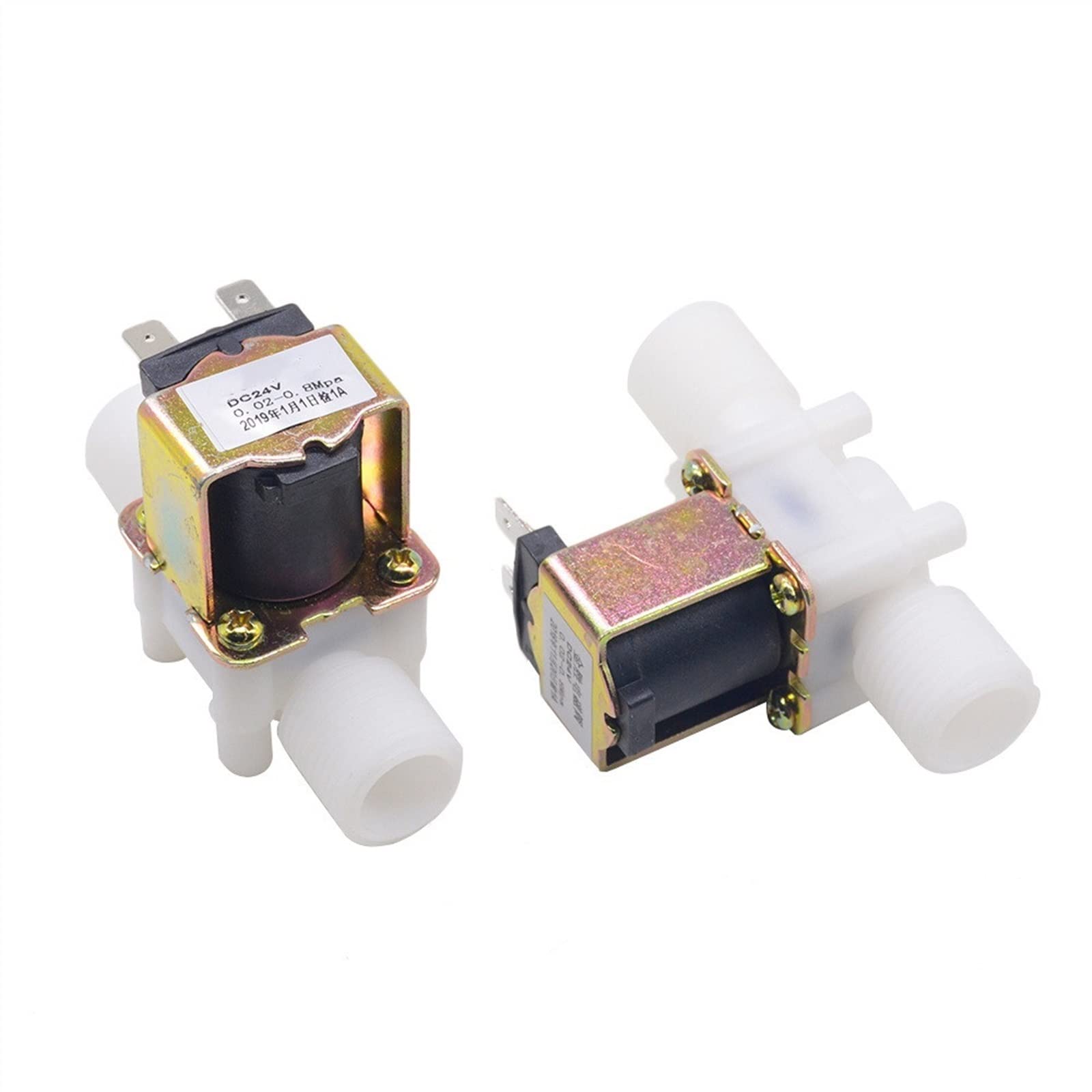 Électrovanne en plastique JCAKES 1/2 interrupteur magnétique contrôleur pneumatique 12V