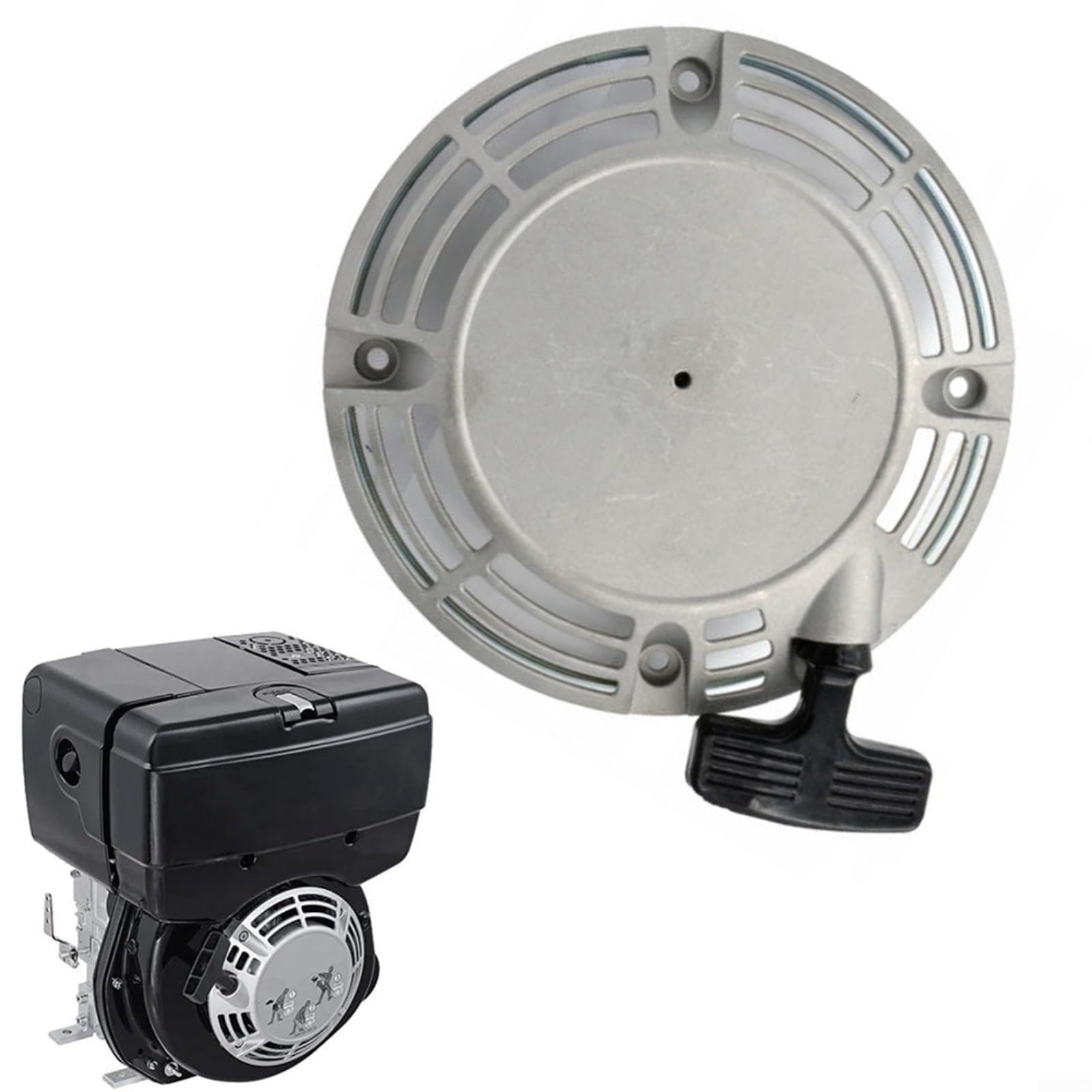 Démarreur à tirette Hatz 1B20 V 1B30 V lanceur aluminium avec anneau