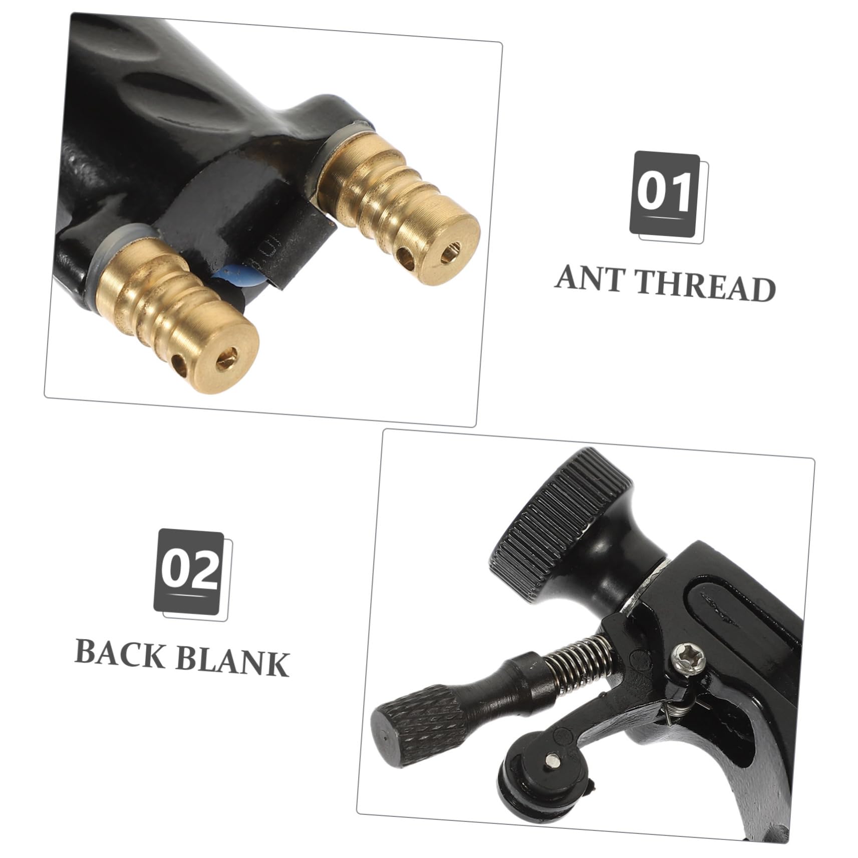 Lurrose 1 Satz Komplettes Tätowierset Rotierende Tätowiermaschine Tätowiermotor (Eu-Stecker).