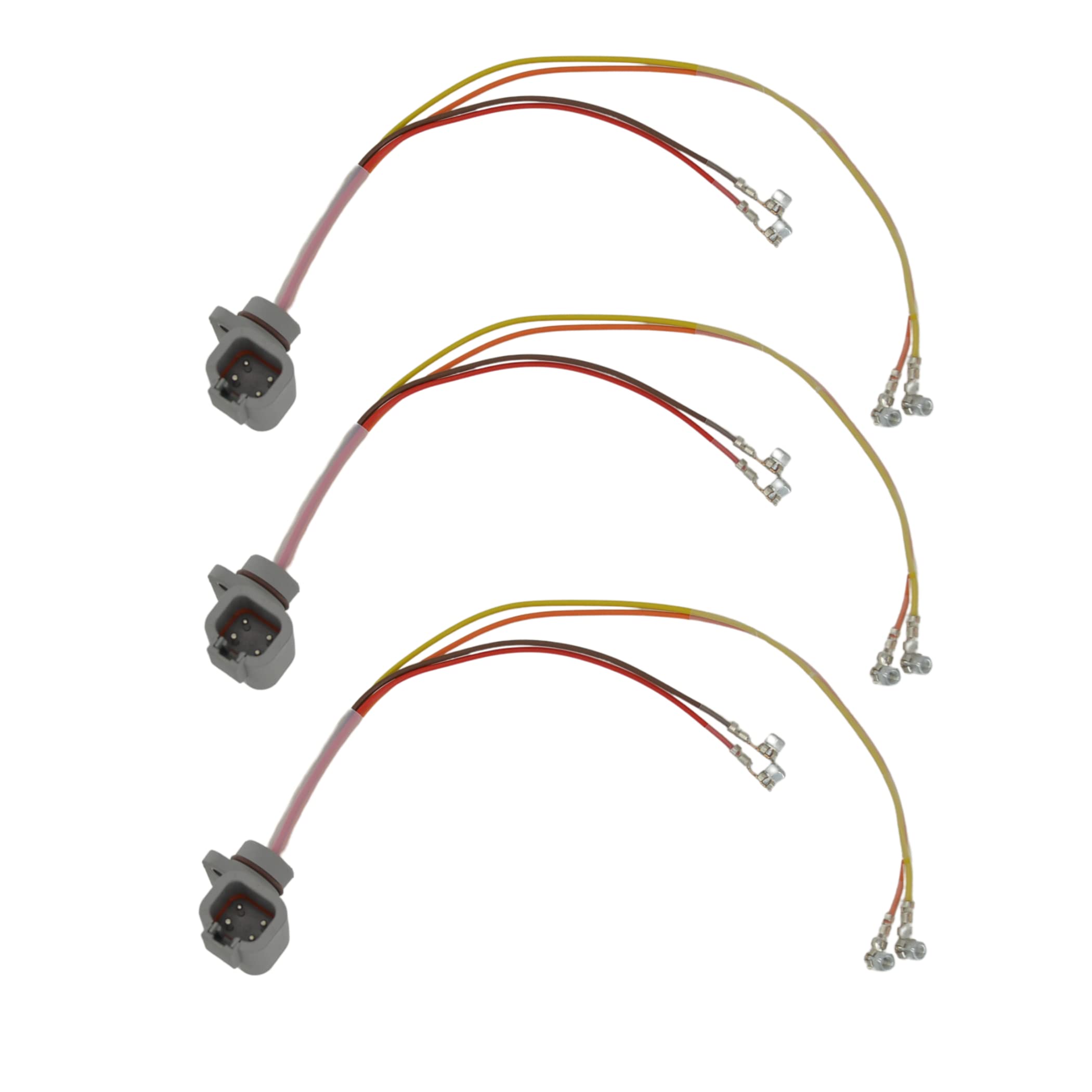3pcs Fuel Injector Wiring Harness Compatible with 2003-2004 Dodge Cummins Diesel 5.9L Engine Replace 3957309, 3966805, 05139865AA, 05086965AA