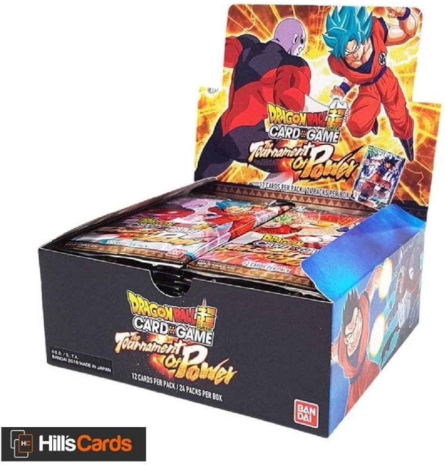 dragon ball z booster box tournament of power Dragon Ball Super TCG: The Tournament of Power Themed Booster Box