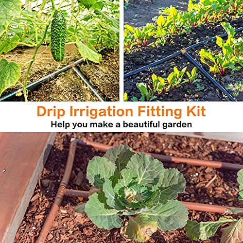 Joypro 24 Pieces Drip Irrigation Barbed Tee Fittings For 1/2 Inch Tubing  thumb #5