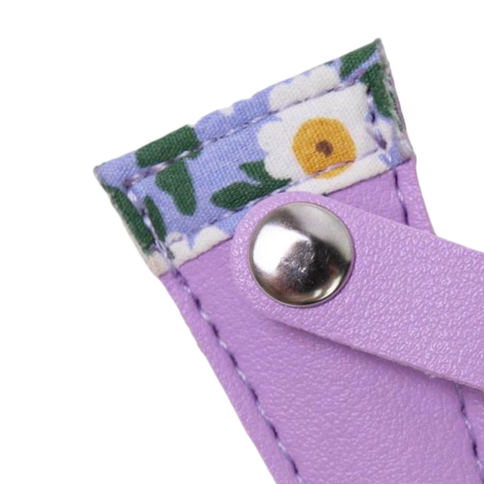 2 étuis à Ciseaux avec Fermeture à Boucle, en Cuir PU Léger, pour La Couture, Le Tricot et Autres Travaux Manuels, 6 pièces
