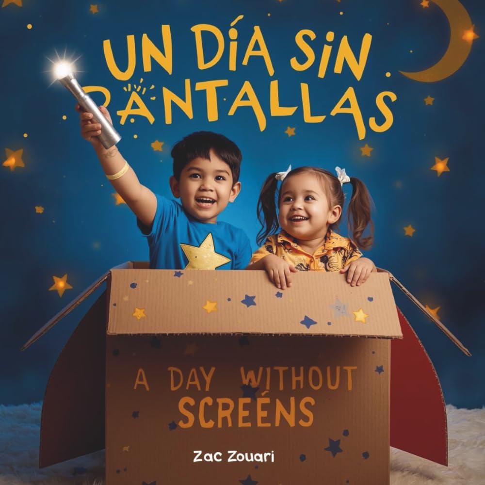 Un Día sin Pantallas / A Day Without Screens: Libro Infantil Bilingüe sobre la Imaginación. Bilingual Children's Book about Imagination.