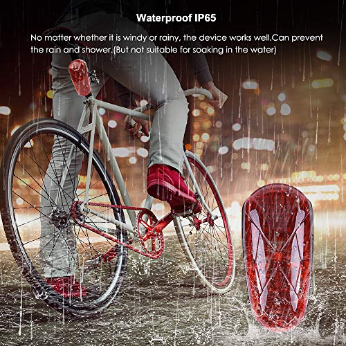 Traceur GPS Vélo Feu Arrière Vélo 2 en 1 Antivol Étanche Tracker GPS Vélo GSM Alarme SOS Alarme de Survitesse Suivi en… - Image 6