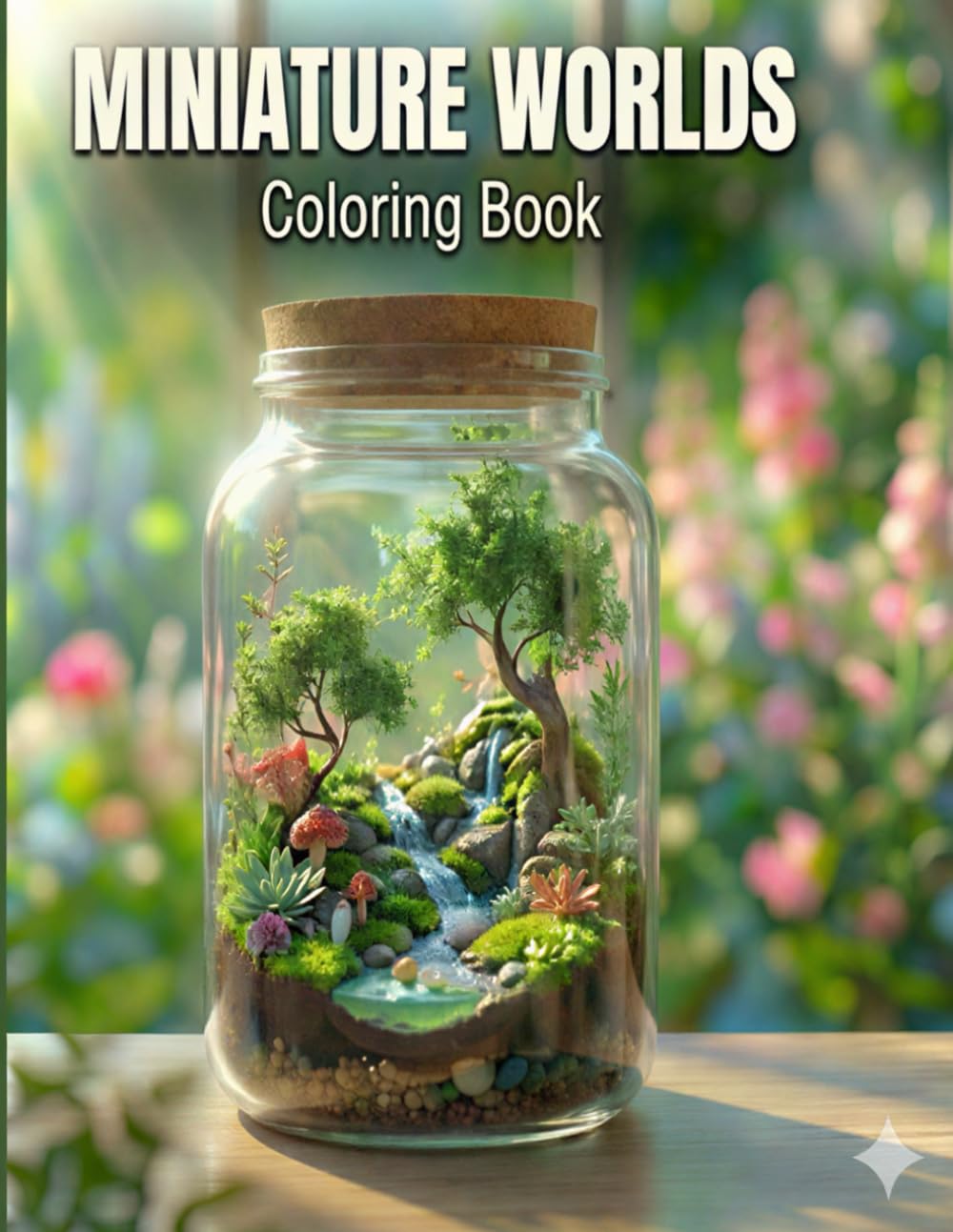 2026 Worlds Inside Jars Coloring Book: 50 Creative Terrariums, Magical Scenes, and Miniature Universes for Relaxation and Stress Relief