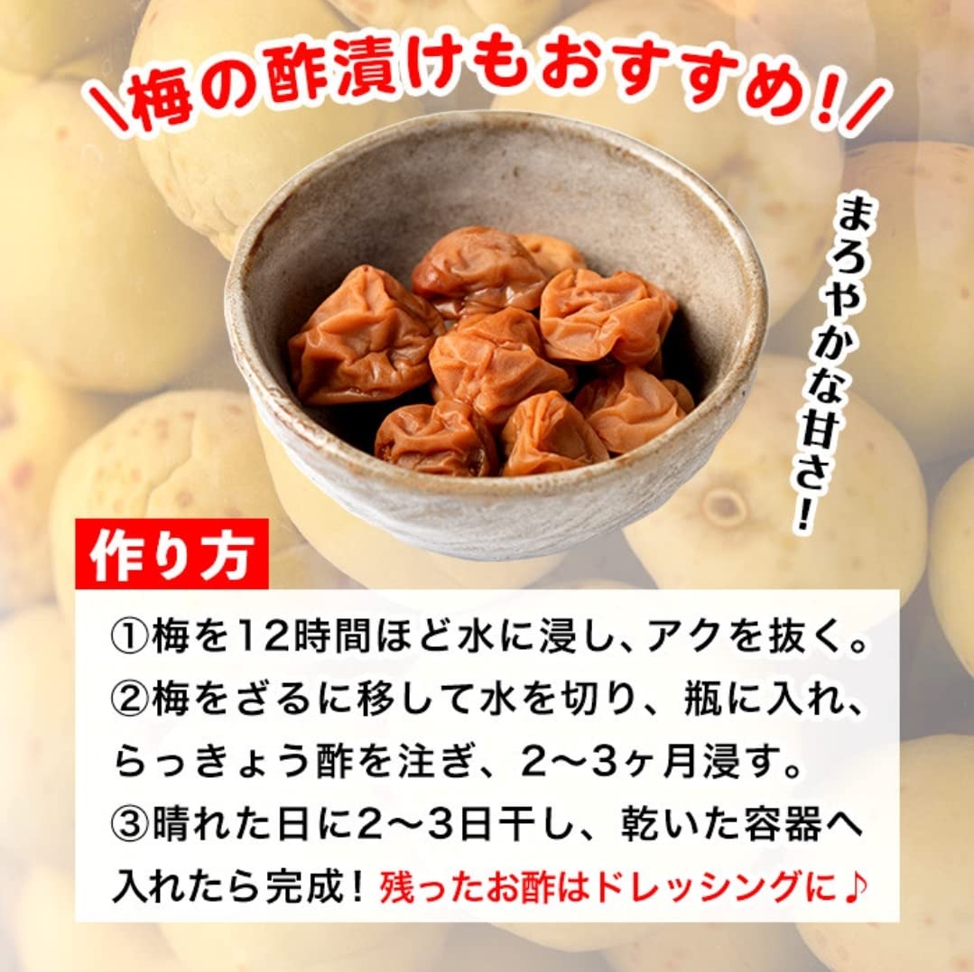Amazon.co.jp: はちみつ入り！浜のらっきょう酢(1800ml×3本セット)【浜