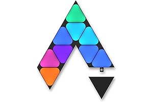 Nanoleaf Light Panels: Rhythm Edition - Immersive Home Decor and Gaming Wall Lights