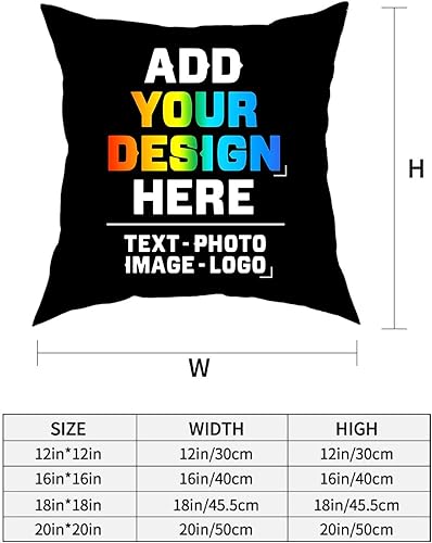 Miniatura 2 de Funda de almohada personalizada con imagen, almohada decorativa personalizada para cualquier imagen, funda de cojín decorativa para cama o sofá,