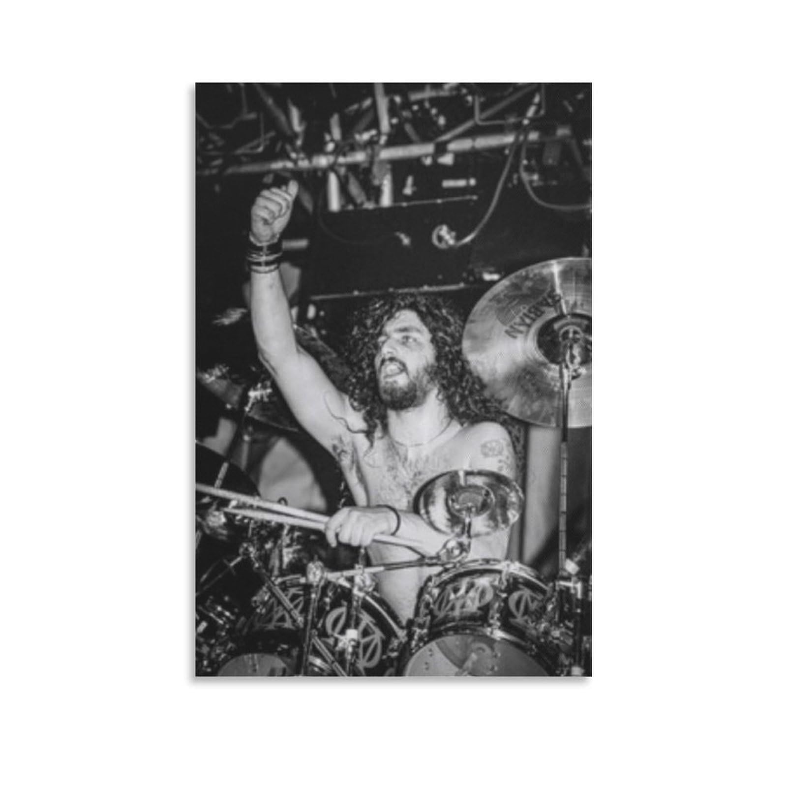 FCOIN Mike Portnoy Canvas Poster Posters Art Print Wall Photo Paint Poster Hanging Picture Family Decor 08x12inch(20x30cm)