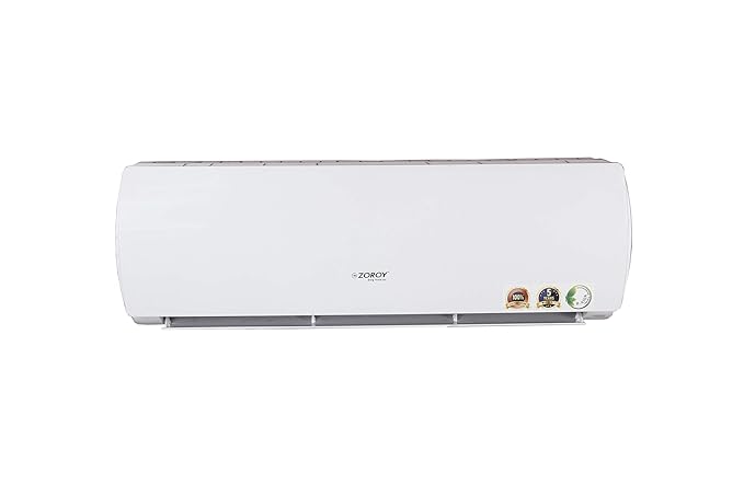 ZOROY 1.0 Ton 3 Star BEE Rating 2018 Split AC R410A - White??(Fixed Speed, Copper Condenser)