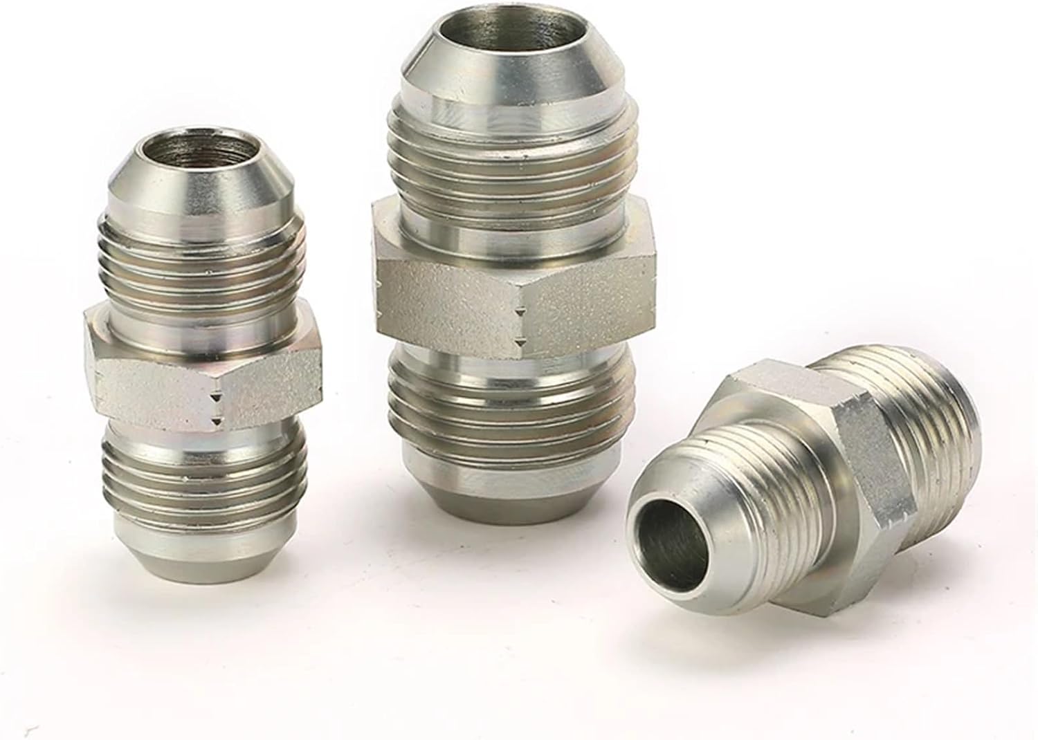 100PCS 1J-16 JIC Male Adapters Pipe Connector Hydraulic Adapter