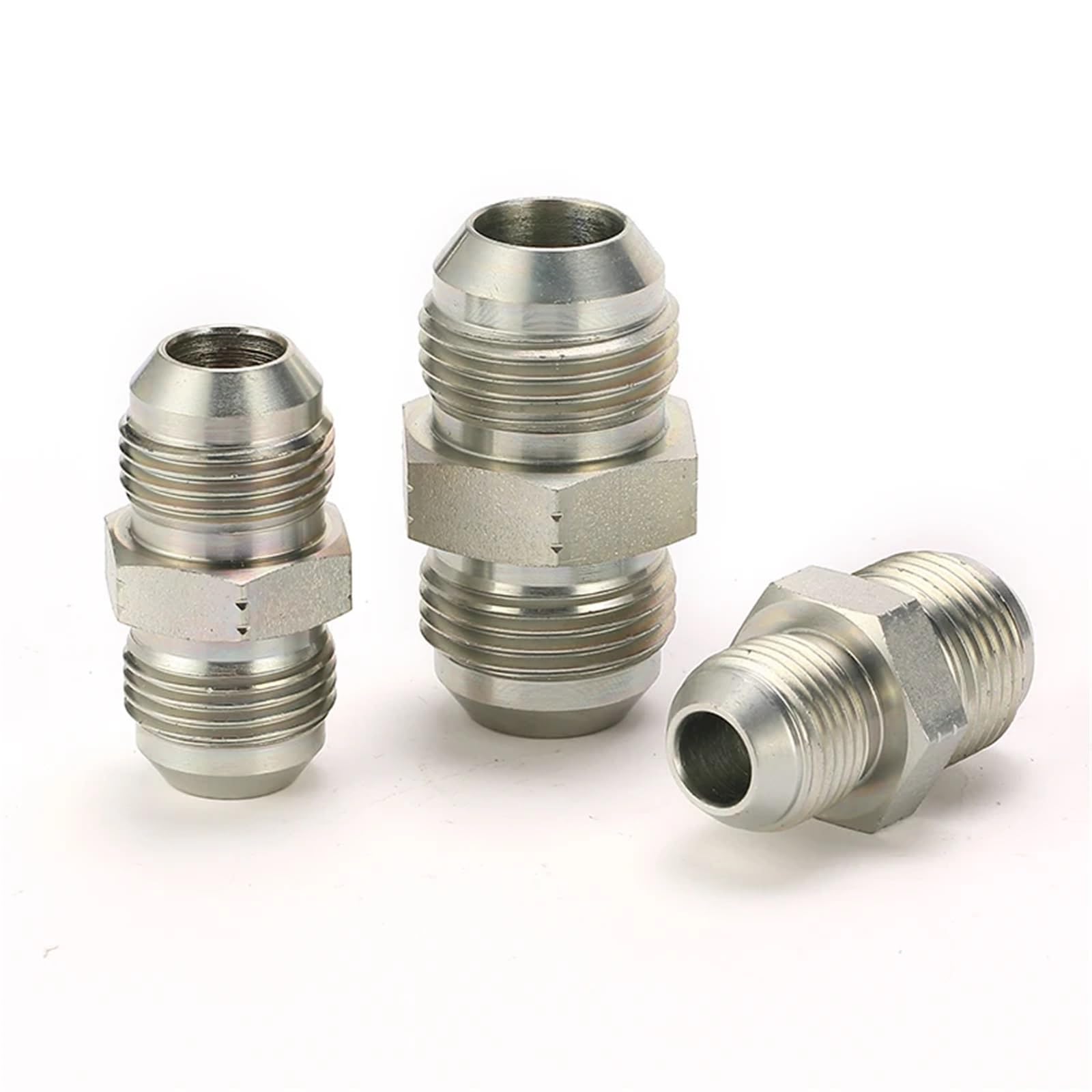 100PCS 1J-04 JIC Male Adapters Pipe Connector Hydraulic Hose Fittings