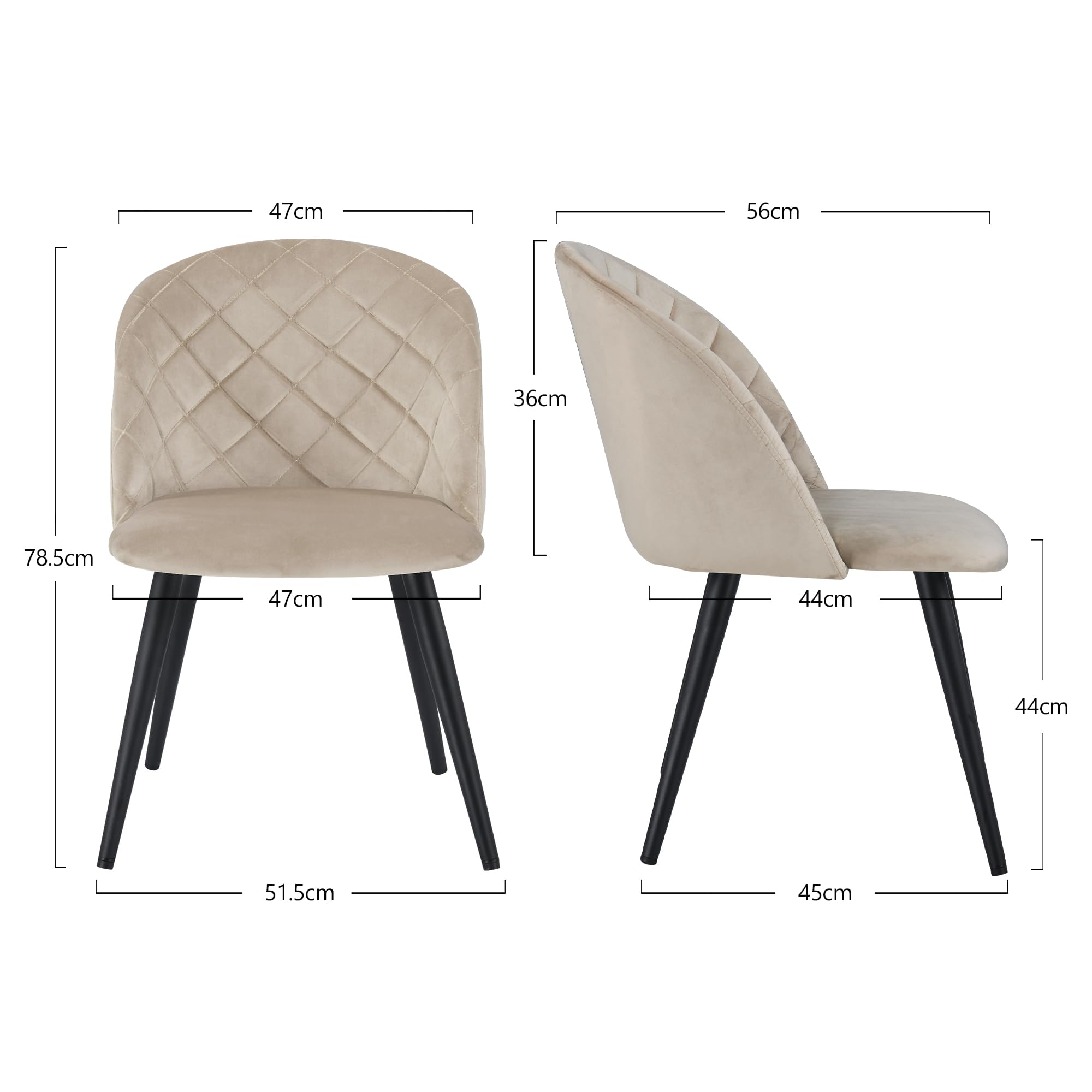 Comoda sedia da pranzo con sedile girevole in velluto a coste grigio