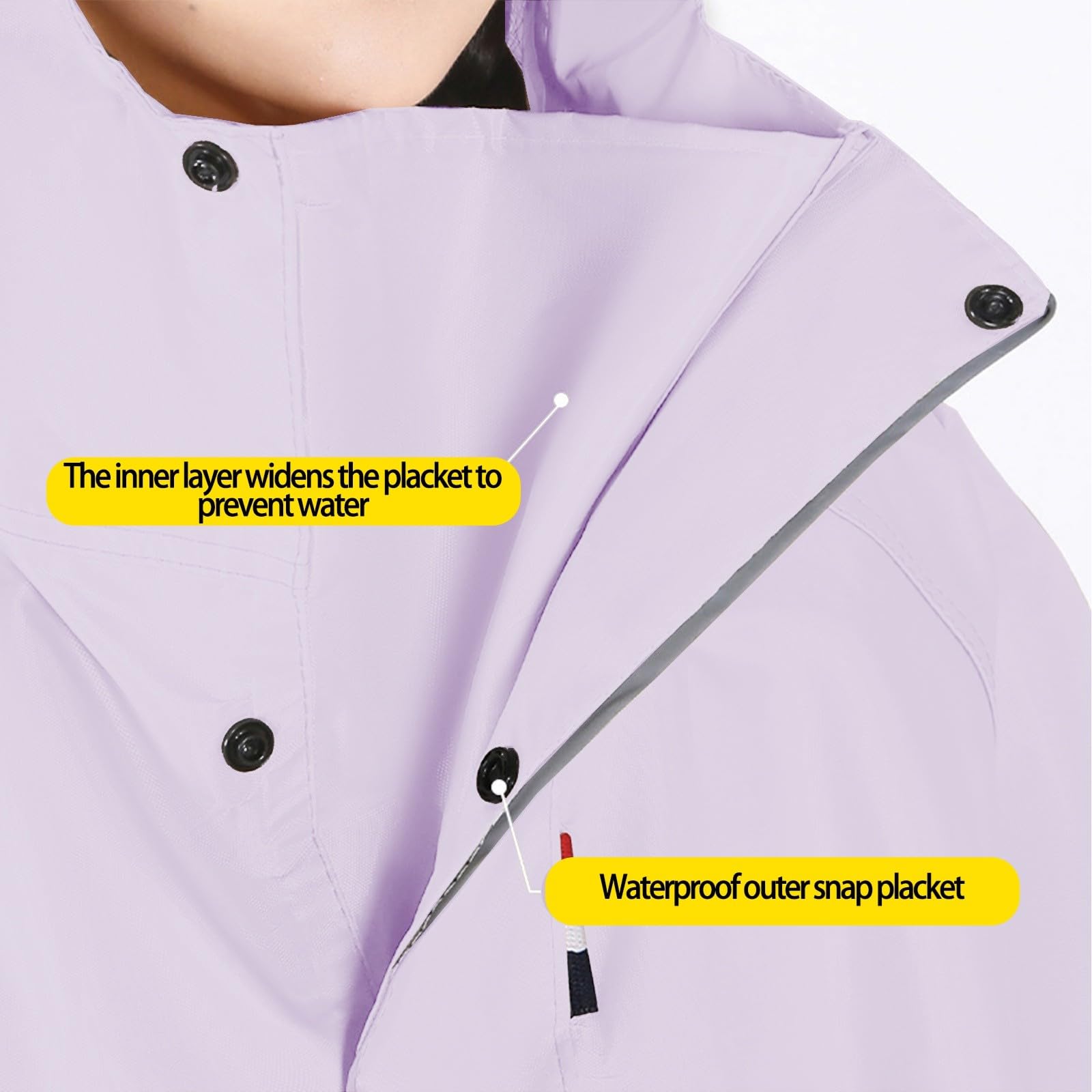 Poncho de lluvia impermeable para mujer y hombre, reutilizable, unisex, con capucha, para adultos, chubasquero, poncho de lluvia, chaqueta fina para bicicleta, tallas grandes, chubasquero para camping