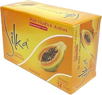 Amazon | シルカ パパイヤソープ 135g Silka papaya soap | シルカ