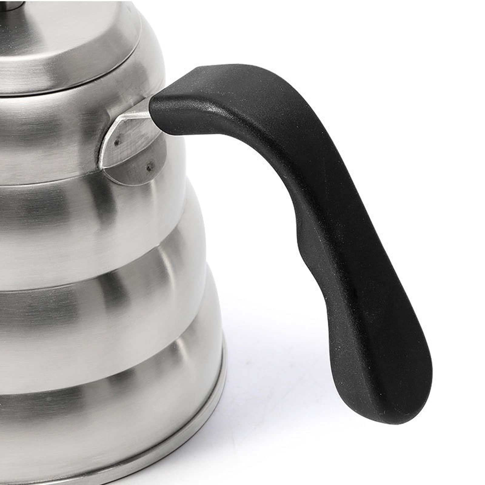 Hervidor de café Cafetera de goteo, tetera for café, cisne, cuello largo, acero inoxidable, boca fina, cuello de cisne, tetera de goteo de nube, 1L/1,2 L Uso doméstico (Color : 1.2L)