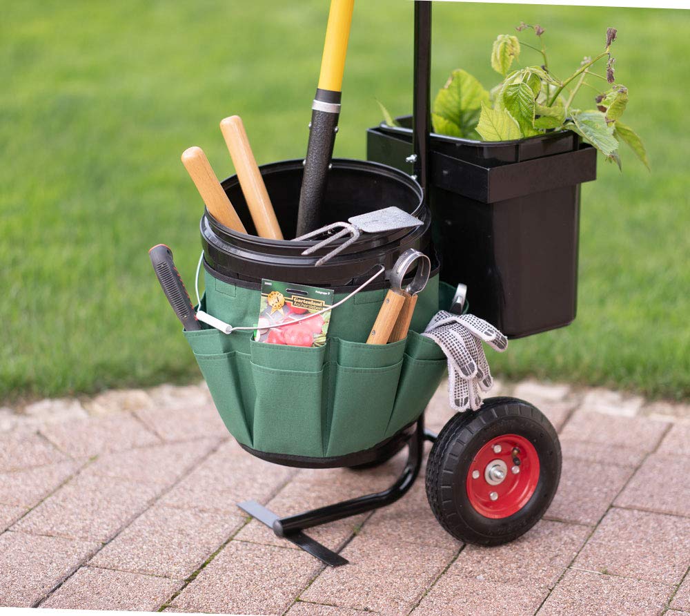 WESTMANN Hand- und Gartenwagen 40x56x104 cm Grün 40 kg Metall bis 40 kg