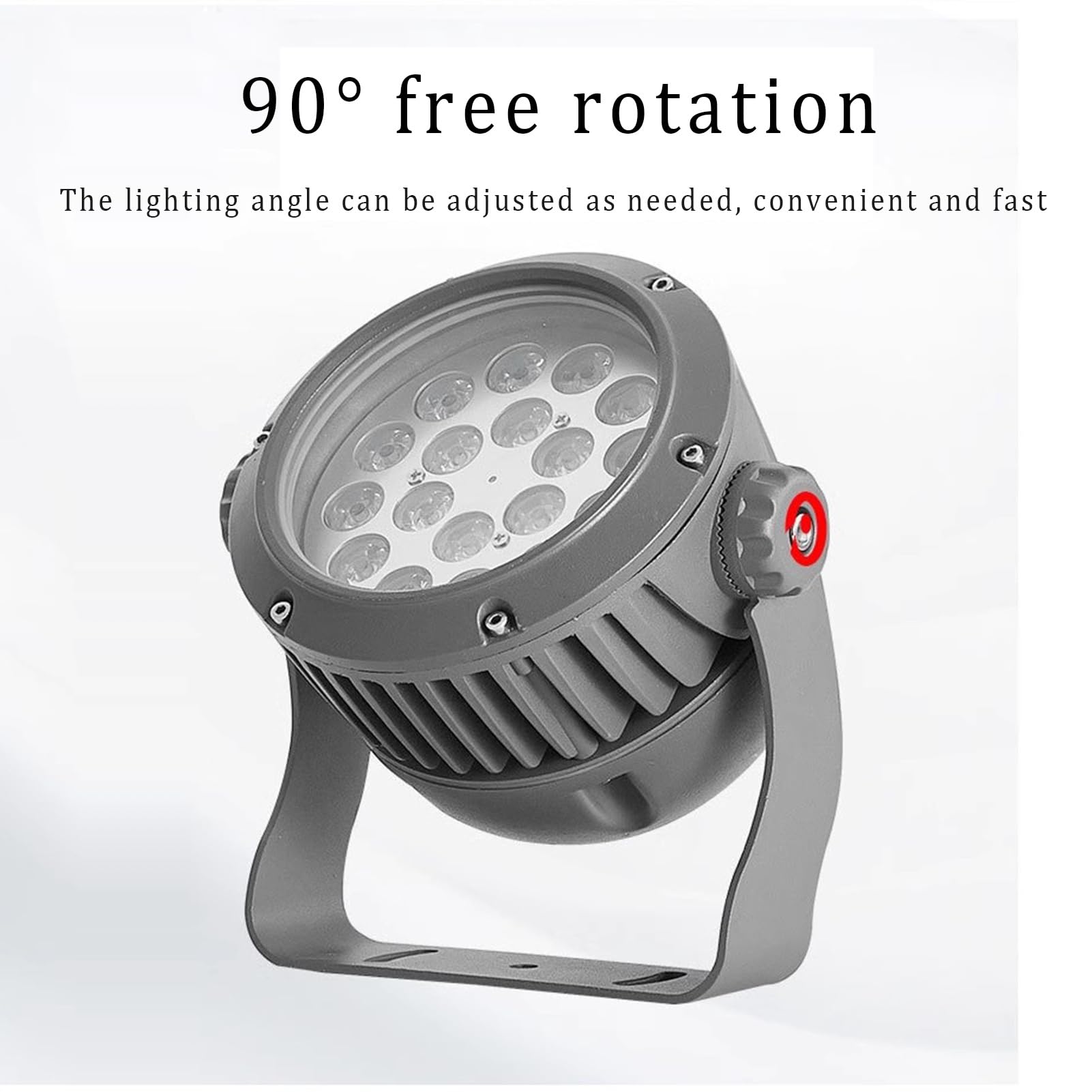 AC85-265 V IP65 Zewnętrzny reflektor LED wodoodporny, obracany o 90°, do ogrodu, hotelu, na podwórko, trawnik, dekoracja krajobrazu