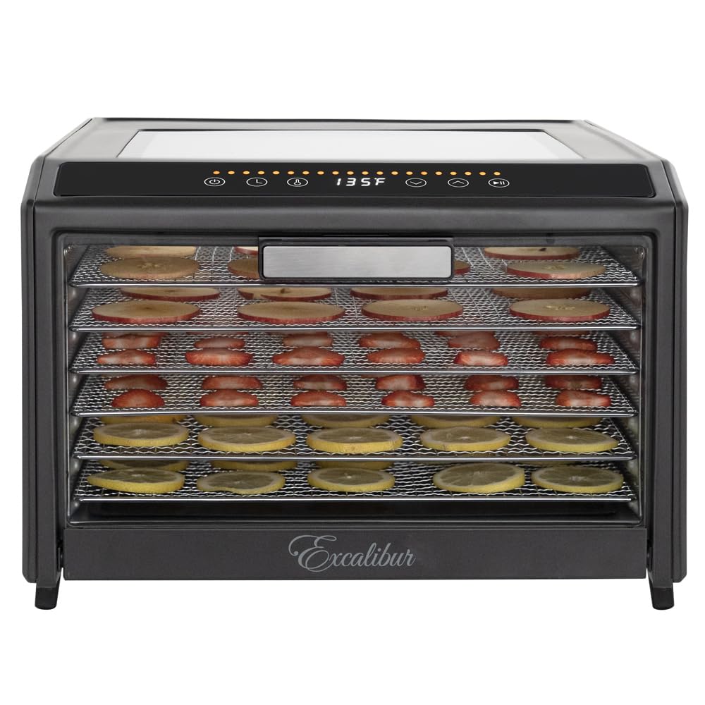 Déshydrateur Excalibur Performance 6 plateaux Inox - DH06SSSS13