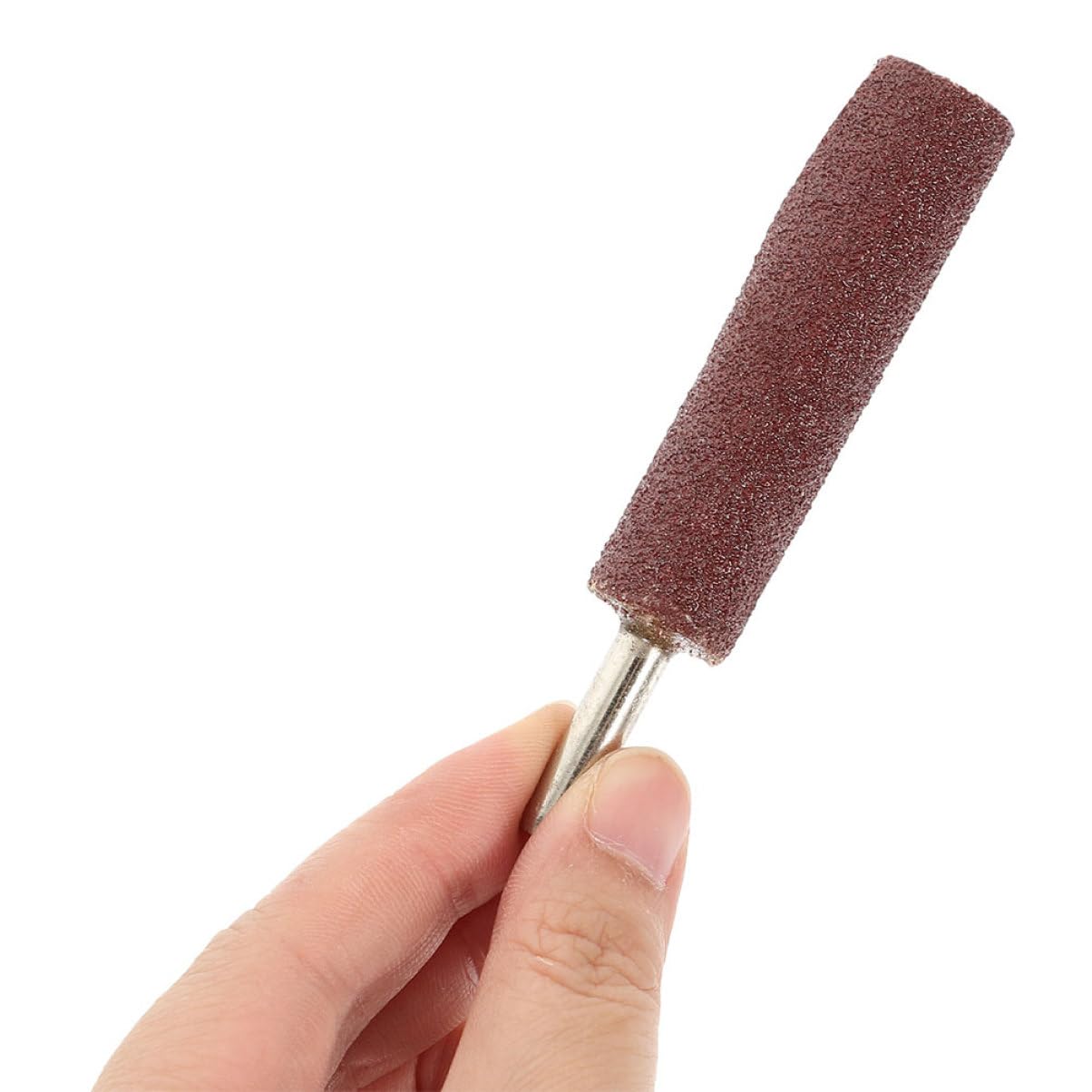 Cabilock Lamellenschleifscheibe Satz mit 80/240 Körnung und 6-mm Schaft Zylindrischer Schleifkopf aus Sandpapier und Eisen für Rotierende Werkzeuge und Druckluftschleifer Effiziente