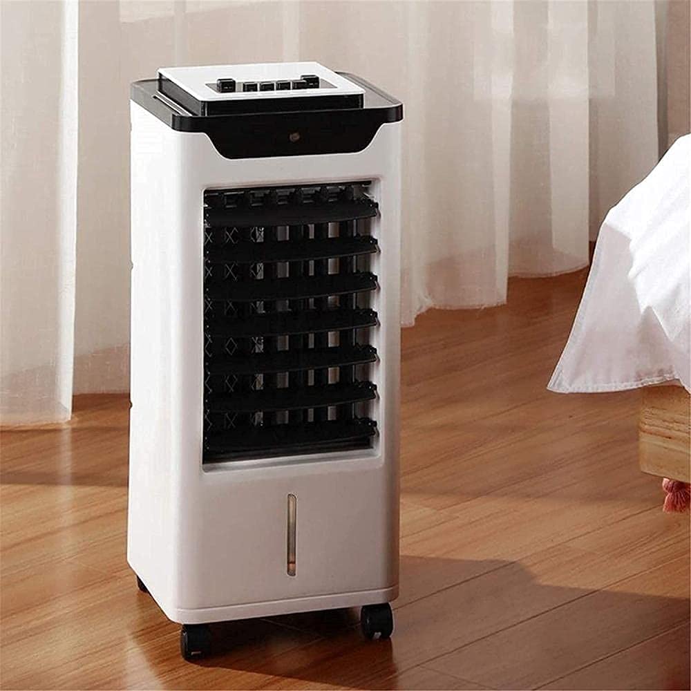 Raffreddatore d'aria portatile – Ventola silenziosa a 3 velocità per casa, ufficio, camera da letto – Soluzione di climatizzazione evaporativa ad alta efficienza energetica