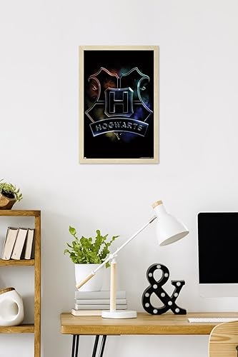 Vista 47 de Trends International Harry Potter - Póster mágico de pared con escudo de Hogwarts, 14.725 x 22.375 pulgadas, versión premium sin marco