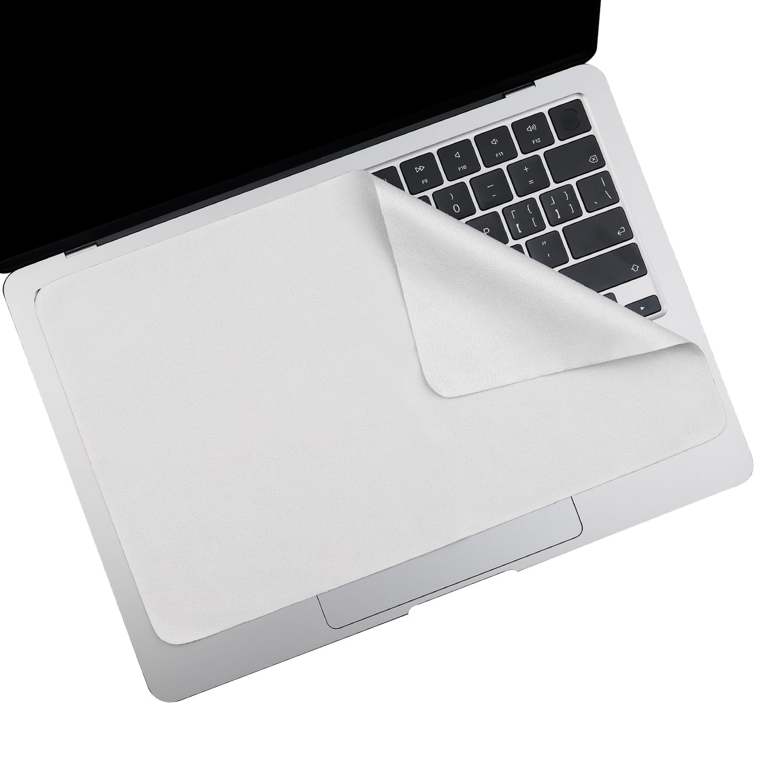 Microfiber Liner Cleaning Cloth Compatible MacBook Pro13 /Air 13" and MacBook Pro 14 with Screen Keyboard Imprint Protection, 13-14 inch Laptop Keyboard Protector -(Grey)