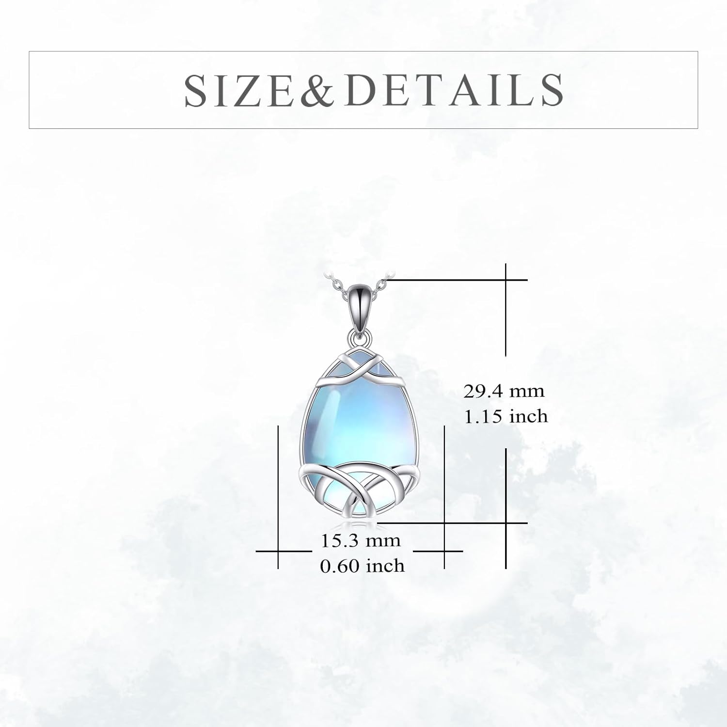 Mustard Seed Necklace Sterling Silver Celtic Infinity Pendant Faith Jewelry Religious Gifts for Women Men - Image 5