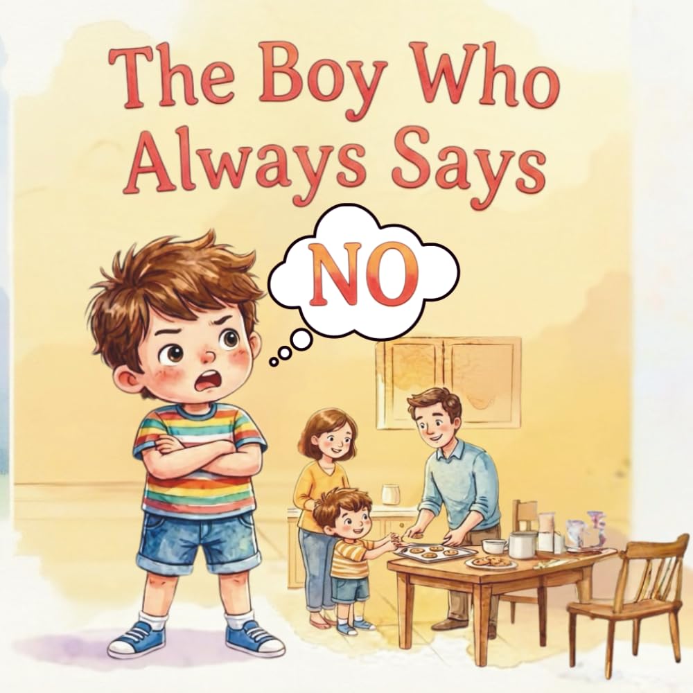 The Boy Who Always Says NO: General story book for children age 4 - 8: respect, good manners, following instructions