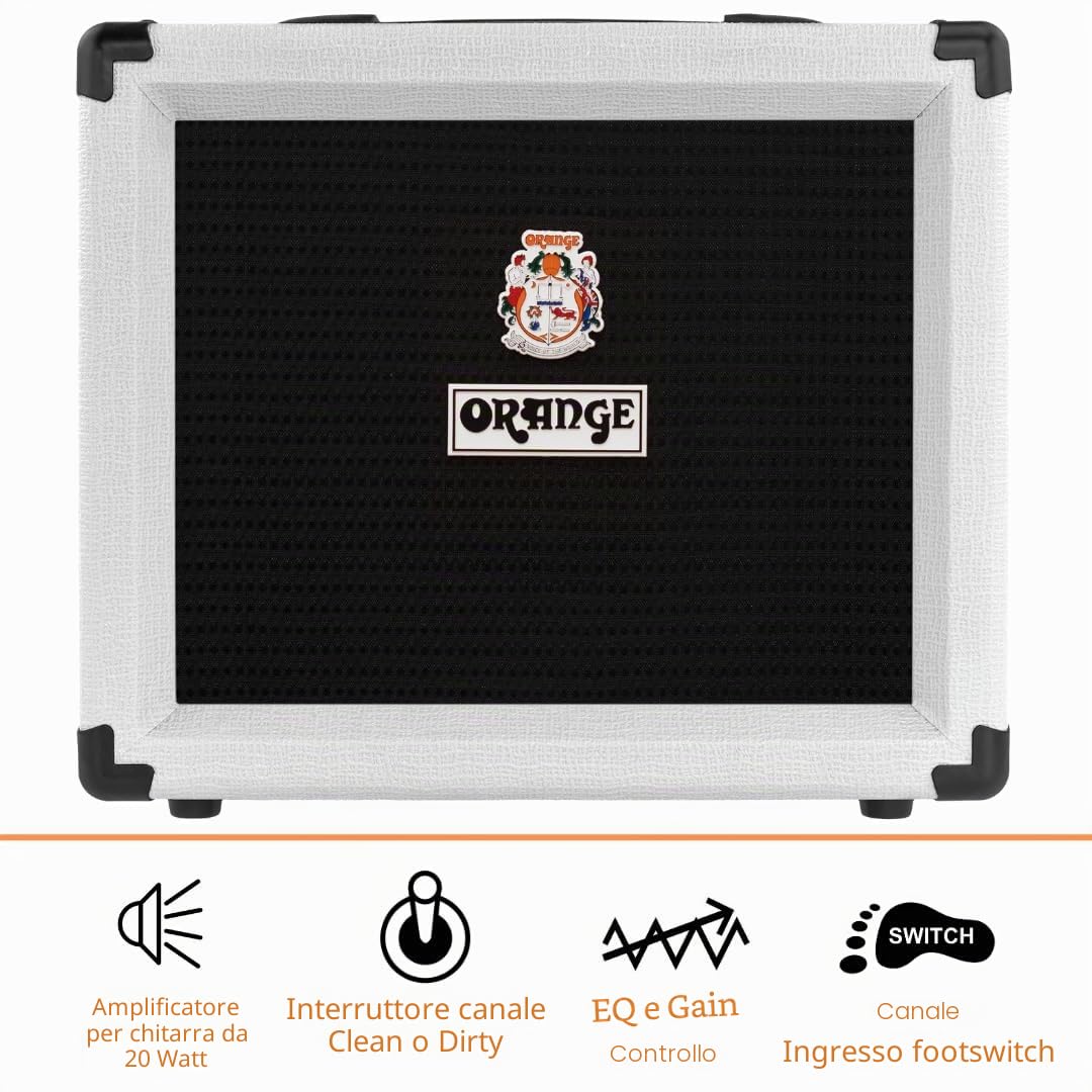Orange Crush 20RT Orianthi Limited Edition - Amplificatore combo a stato solido per chitarre elettriche