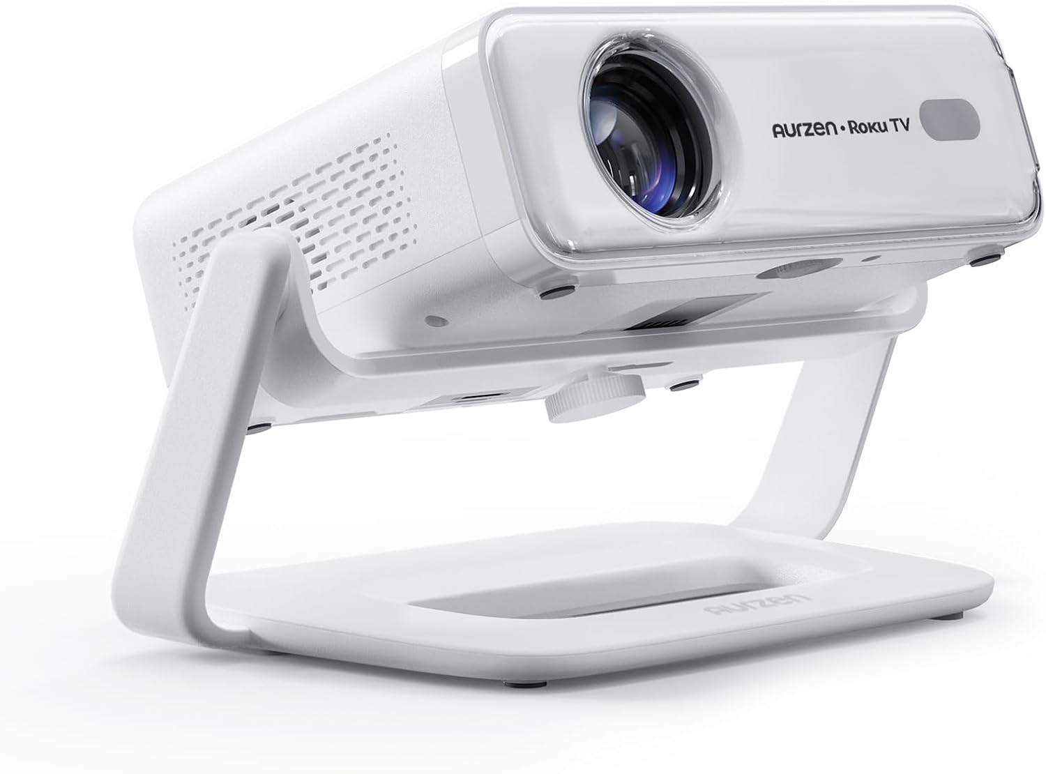 Amazon.com: Aurzen Roku TV Smart Projector with Aurzen Multi-Angle ...