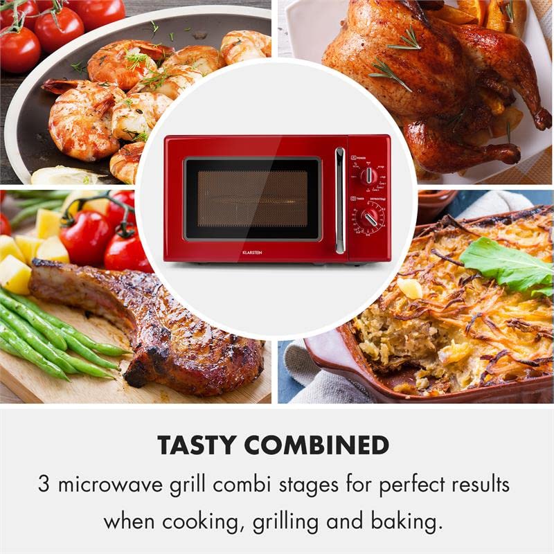 Klarstein Caroline Microwave Oven food examples