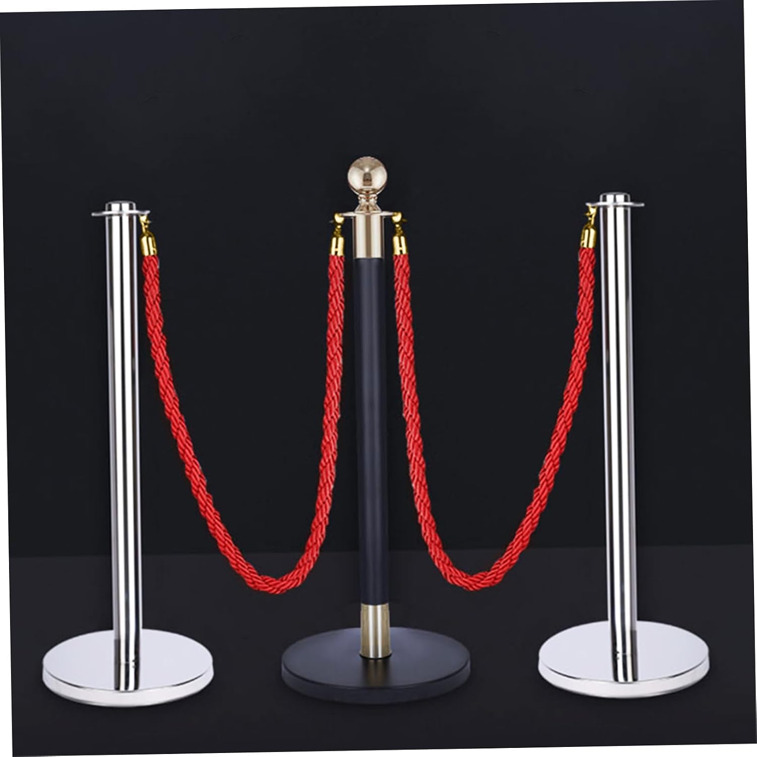 Convenient Lanyard Hemp Rope Guard Bar Reusable Safety Harness Lanyard Red