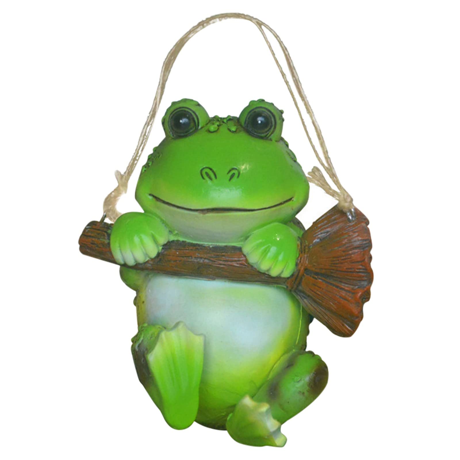 Estatuas Decorativas Modernas Estatua de signo de bienvenida de de resina para estatua de de jardín, adorno de escultura, figura coleccionable, mobiliario artesanal para decoración (green, One Size)