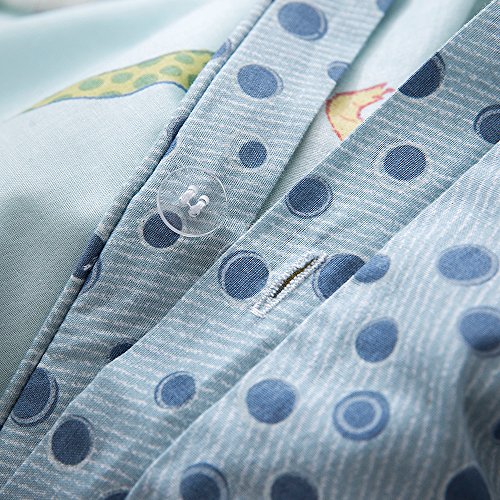 Merryfeel Dinosaur Duvet Cover Set,100% Cotton Dinosaur Print Duvet Cover Set For Kids Bedding - Full #TOP5