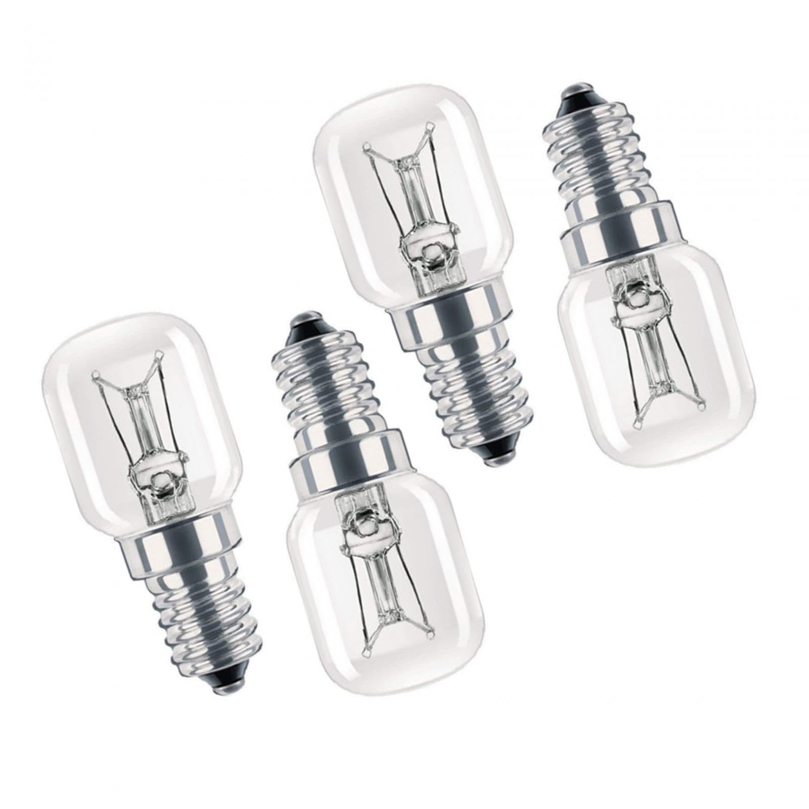 4 Pieces E14 Oven Lamp Heat Resistant Tungsten Light Bulb for Oven Microwave | Major Appliances | Ranges & Cooking Appliances | Parts & Accessories-image-43